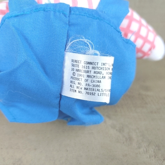 Raggedy Andy Doll Vintage 1991 Scare Crow Plush Plastic Face RARE Stuffed Toy - Picture 7 of 12